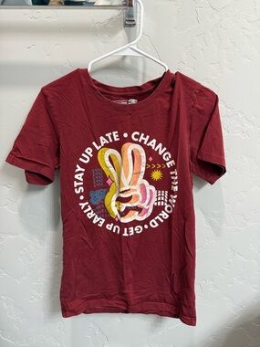 Dutch Bros Maroon Graphic Tee